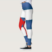 Coole kubanische Flagge Leggings (Links)