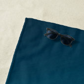 Coole Kuh Alpen Design Strandtuch (Beispiel)
