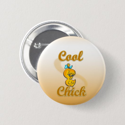 Coole Küken Button (Vorne & Hinten)