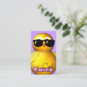 Coole Küken-Spaß-Visitenkarten Visitenkarte (Stehend Vorderseite)