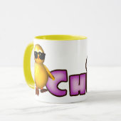 Coole Küken-Tassen Tasse (Vorderseite Links)