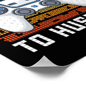 Coole künftige Verlobung Männer Jungen wachsen zu Poster (Ecke)