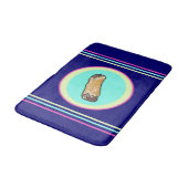 Coole Kunst Cannoli Badematte (Schrägansicht)