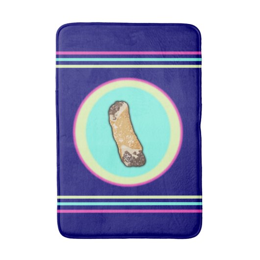 Coole Kunst Cannoli Badematte (Vorderseite Vertikal)