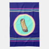 Coole Kunst Cannoli Geschirrtuch (Vertikal)
