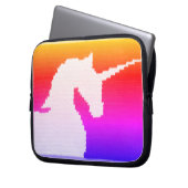Coole Kunsthandwerksband Unicorn Print Electronics Laptopschutzhülle (Vorderseite Links)