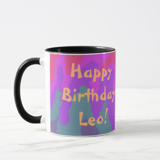 Coole Künstlerische Durchstechflasche Tasse (Links)