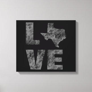 Coole künstlerische moderne und rustikale Liebe Te Leinwanddruck