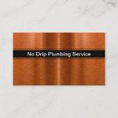 Coole Kupferschau-Hintergrundplumper-Visitenkarten Visitenkarte (Vorderseite)