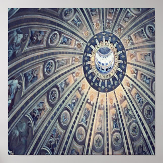 Coole Kuppeldecke Poster