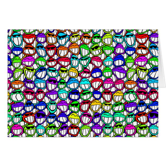 Coole Lächeln (Vorderseite (Horizontal))