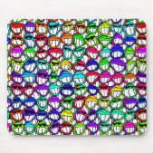 Coole Lächeln Mousepad (Vorne)