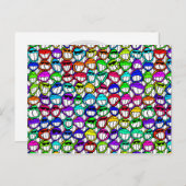 Coole Lächeln Postkarte (Vorne/Hinten)