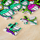 Coole Lächeln Puzzle (Seite)