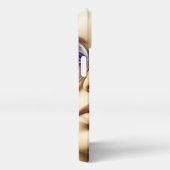 Coole Lady mit Reflektion in ihrer Sonnenbrille iPhone Hülle (Rechte Seite)