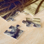 Coole Lady mit Reflektion in ihrer Sonnenbrille Puzzle (Seite)