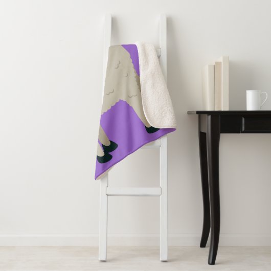 Coole Lama individuelle Name- und Farbtücher Sherpadecke (Beispiel)