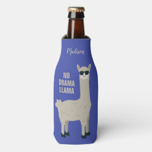 Coole Lama-Name- u. -farbflasche cooler Flaschenkühler