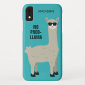 Coole Lama-Name- u. -farbtelefon-Hüllen Case-Mate iPhone Hülle (Rückseite)