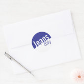 Coole Lässige Denim Jeans Day Stickers Blue (Umschlag)