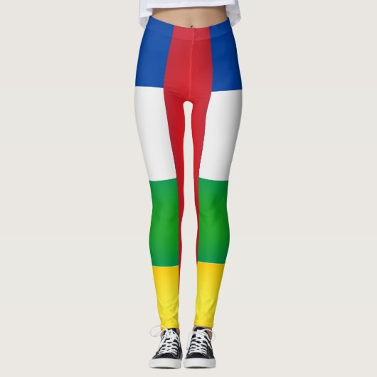 Coole Leggings der Zentralafrikanischen Republik z (Vorderseite)