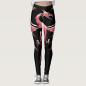 Coole Leggings des Drachen 3 (Vorderseite)
