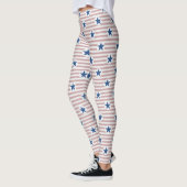Coole Leggings im amerikanischen Flaggenstil (Links)