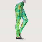 coole Leggings mit blauem Farbdruck (Rechts)