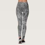 coole Leggings mit Schwarz-Einmaldruck (Rückseite)