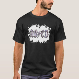 Coole Lehrer Abcd Lehrer Abcd stürzt zurück T-Shirt