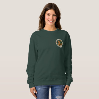 Coole Lehrer Club Capybara Rückenprint individuell Sweatshirt