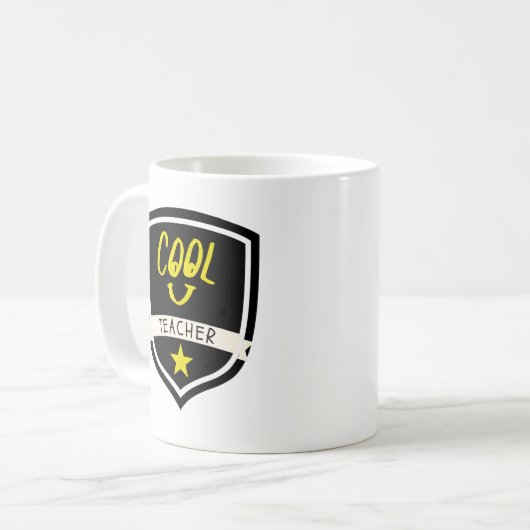Coole Lehrer-Tasse Kaffeetasse (Vorderseite Links)