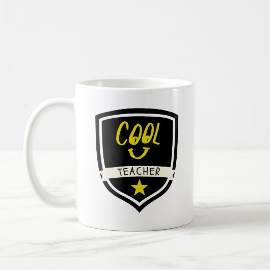 Coole Lehrer-Tasse Kaffeetasse (Links)