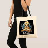Coole Lehrereule Tragetasche (Vorderseite (Produkt))
