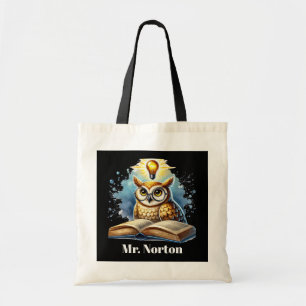 Coole Lehrereule Tragetasche