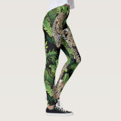 Coole Leopard-Muster-Leggings Leggings (Rechts)