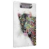 Coole Leopard-Spritzer Klemmbrett (Rechts)