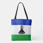 Coole Lesotho Flag Fashion Tasche (Rückseite)