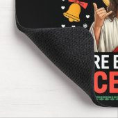 Coole Leute Werden Im Dezember Christlich Christm Mousepad (Ecke)
