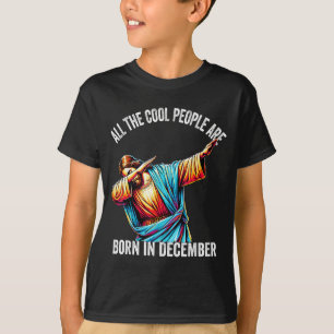 Coole Leute Werden Im Dezember Christlich Christm  T-Shirt