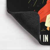 Coole Leute Werden Im Dezember Christlich Geboren Mousepad (Ecke)