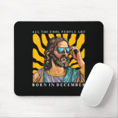 Coole Leute Werden Im Dezember Christlich Jesus C Mousepad (Mit Mouse)