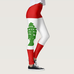 Coole Libanon-Flagge Leggings