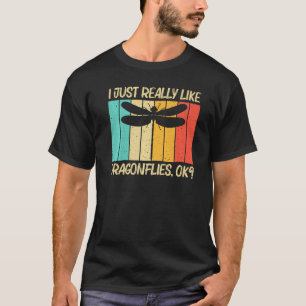 Coole Libelle Für Männer Frauen Kreaturen Insekt D T-Shirt