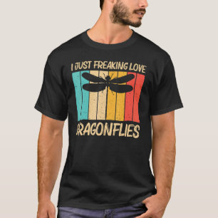 Coole Libelle für Männer Frauenkritter Insektendra T-Shirt