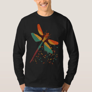 Coole Libelle für Männer Insektendrossel T-Shirt