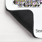 Coole Libellen-Diva-Steppdecke Mousepad (Ecke)