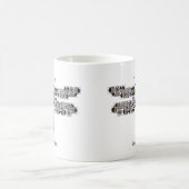 Coole Libellen-Diva-Steppdecken-Kaffee-Tasse Kaffeetasse (Mittel)