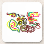 Coole Liebe Getränkeuntersetzer (Vorderseite)