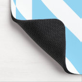 Coole Liebe Grafik, blau Mousepad (Ecke)